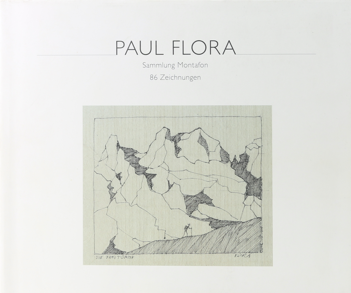 Paul Flora. Sammlung Montafon. 86 Zeichnungen.