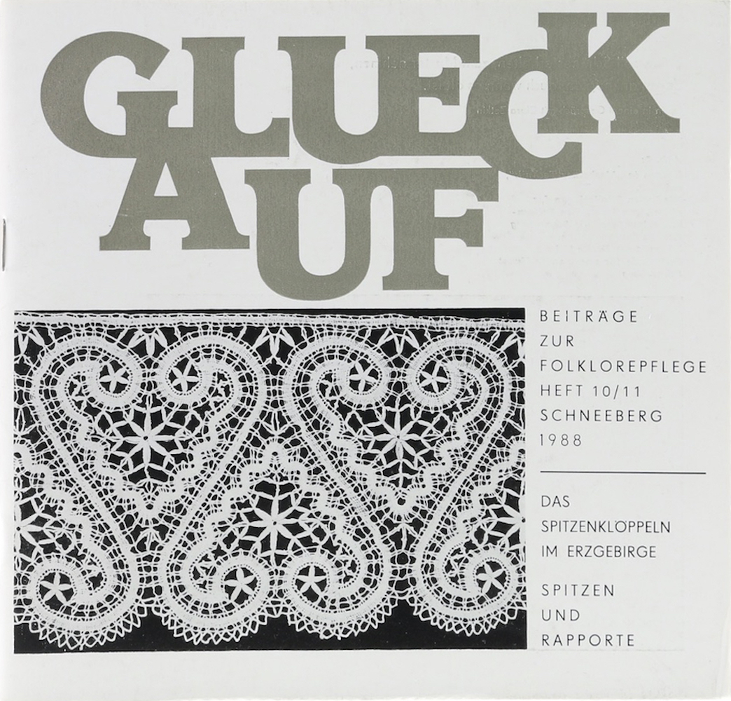 Herberger, Das Spitzenklöppeln im Erzgebirge. Spitzen und Rapporte. 2., überarbe