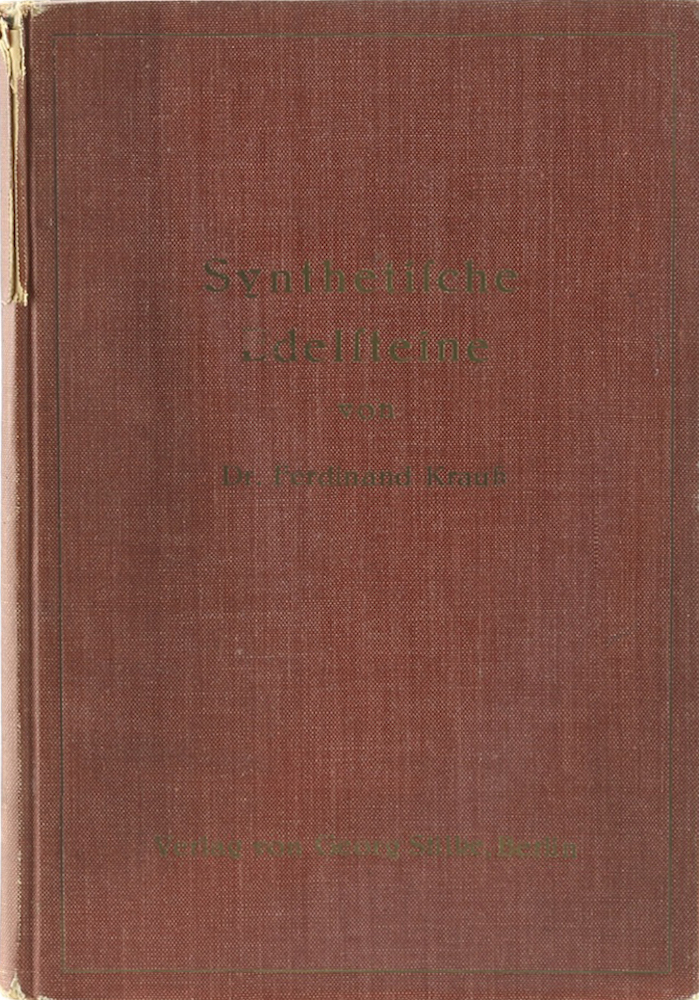 Krauss, Synthetische Edelsteine.