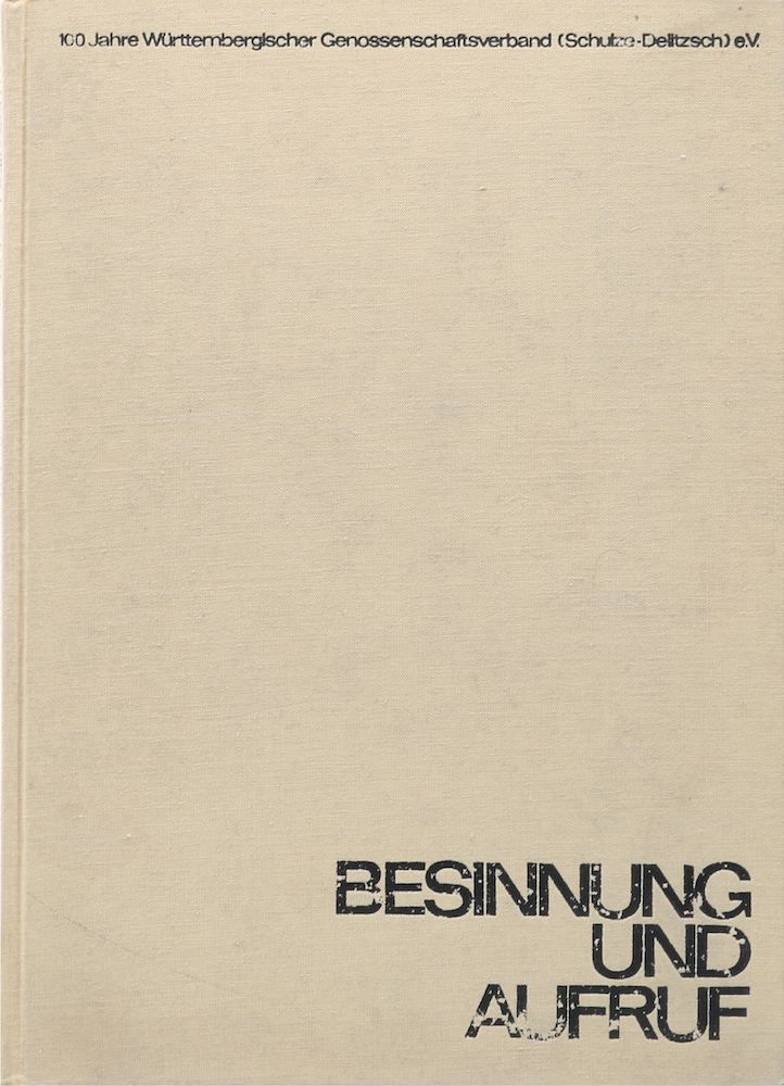 Junginger, Besinnung und Aufruf 1864-1964. Festschrift zum 100jährigen Bestehen